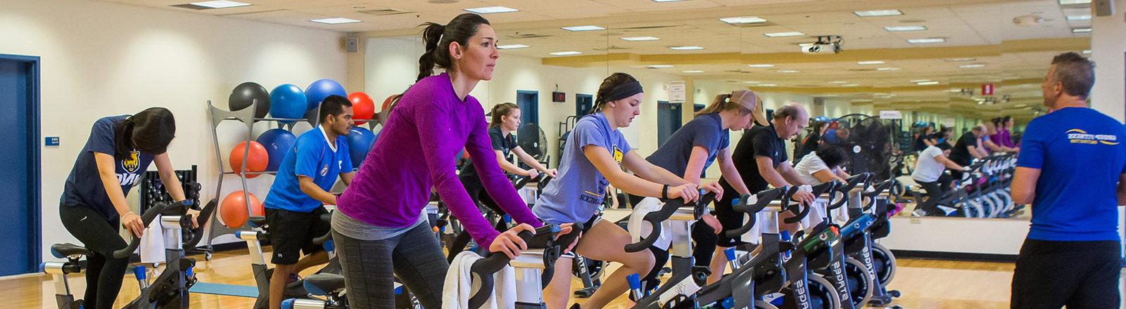 UNC Campus Rec Cycle Class